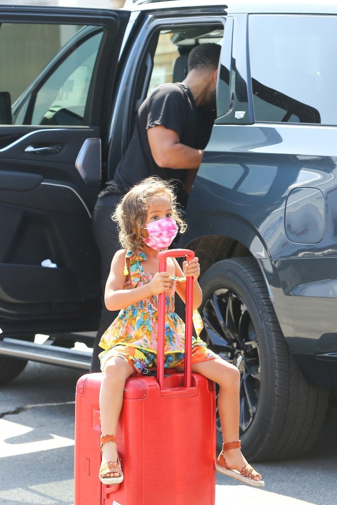 John Legend & His Daughter Luna