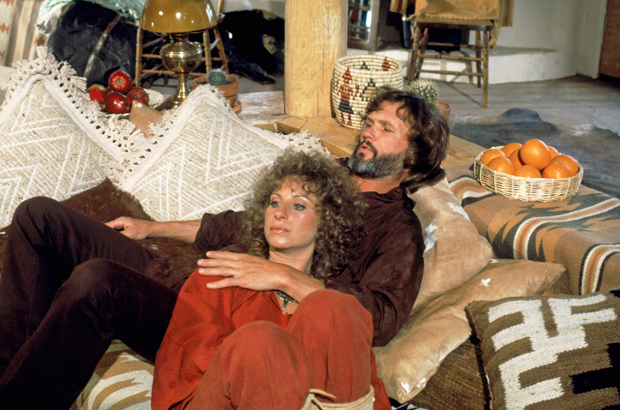 barba streisand and Kris Kristofferson