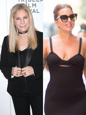 barbra streisand, lady gaga