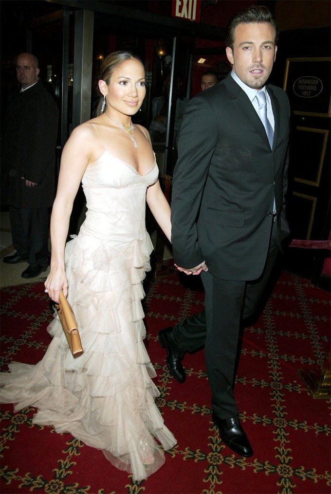 Jennifer Lopez & Ben Affleck At The ‘Maid In Manhattan’ Premiere