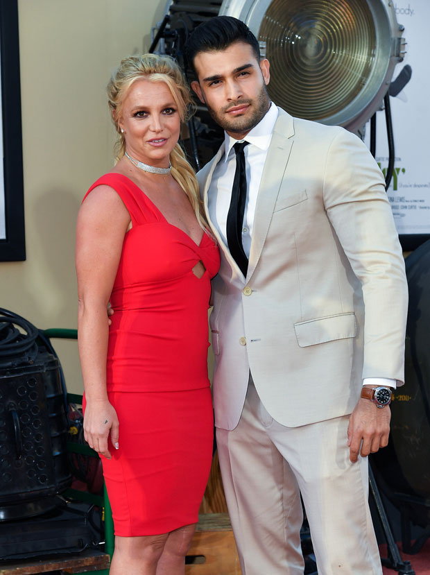 Britney Spears and Sam Asghari