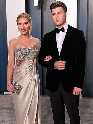 scarlett johansson and colin jost