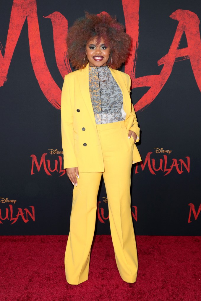 Dara Reneé At The ‘Mulan’ Premiere