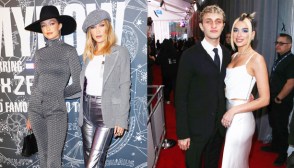 Gigi & Bella Hadid; Anwar Hadid & Dua Lipa