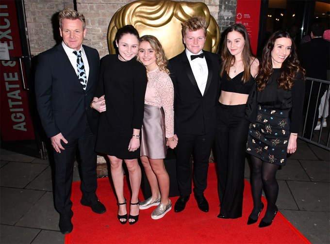 The Ramsay Family at the BAFTAs