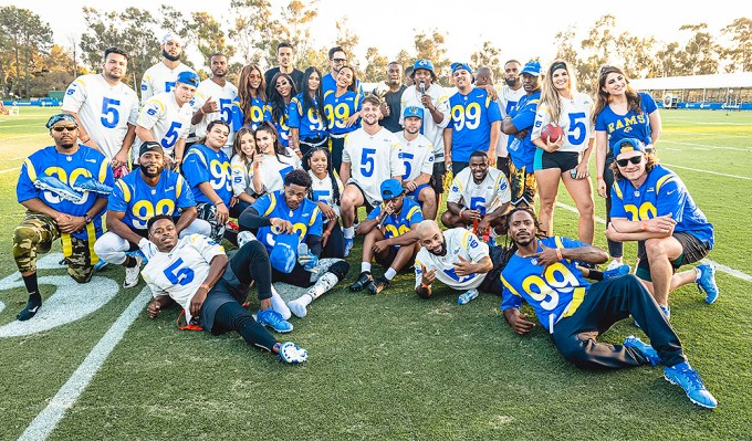 LA Rams’ inaugural Celebrity Flag Football Game