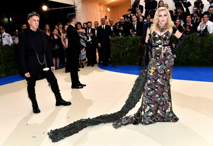 Madonna At The 2017 Met Gala