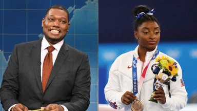 michael che and simone biles