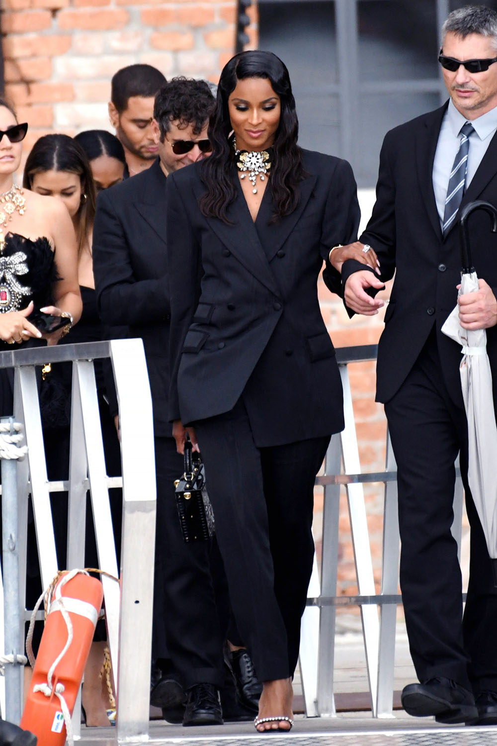 Celebrity arrivals for Dolce & Gabbana Alta Sartoria event, Venice, Italy - 30 Aug 2021