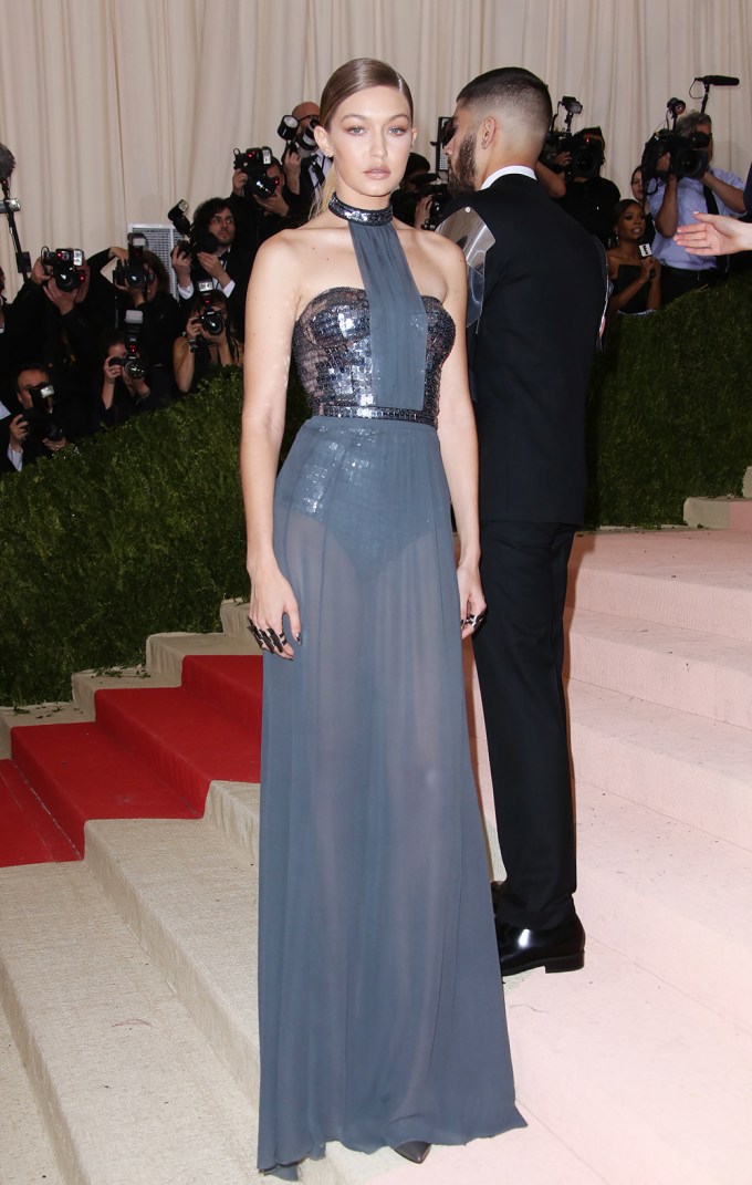 Gigi Hadid At The 2016 Met Gala