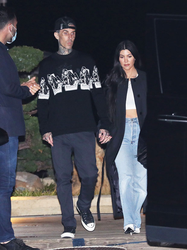 Travis Barker & Kourtney Kardashian