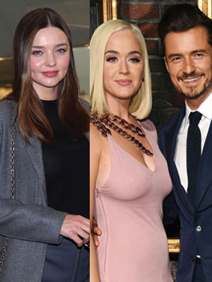 miranda kerr, katy perry and orlando bloom