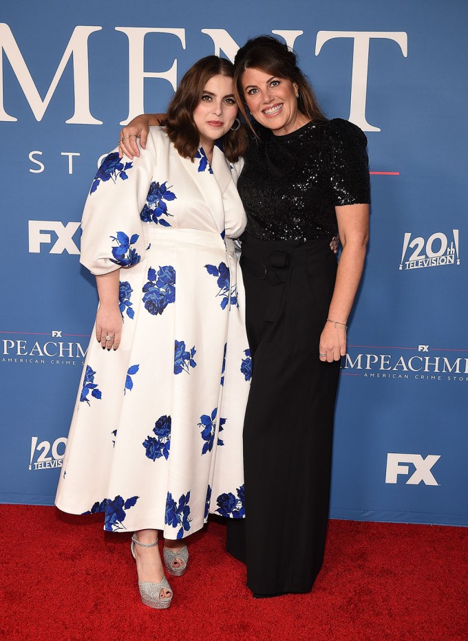 Monica Lewinsky & Beanie Feldstein At The Finale Screening Of ‘Impeachment: American Crime Story’