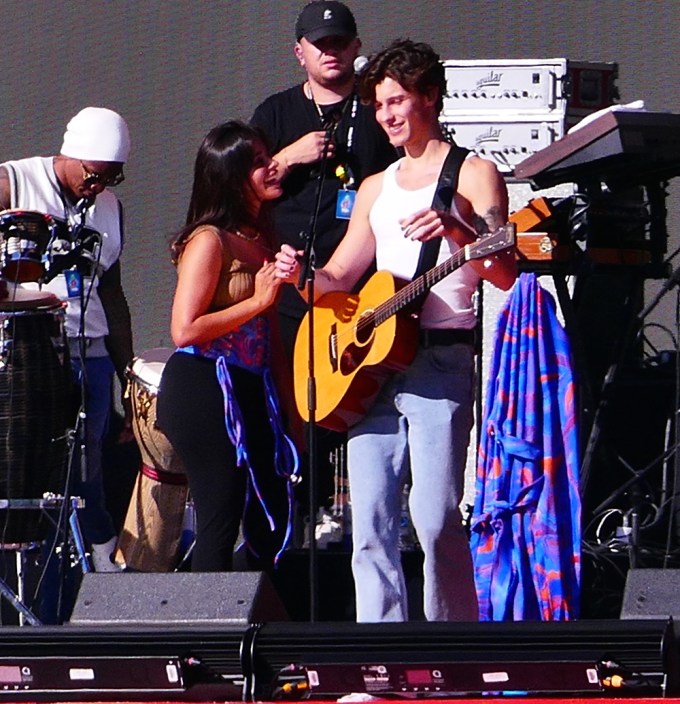 Camila Cabello and Shawn Mendes looking cute