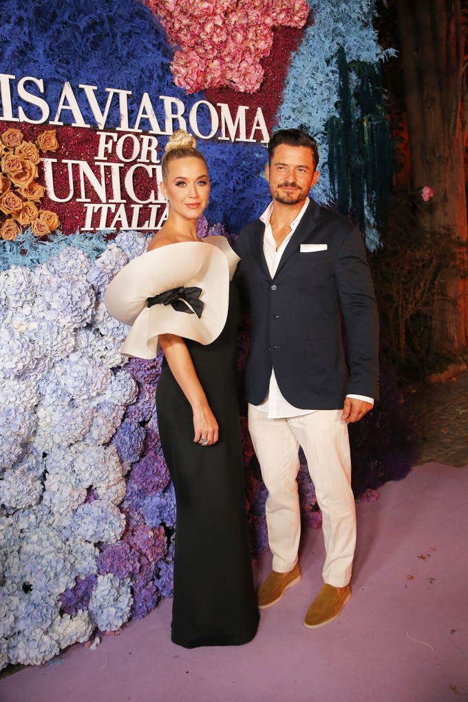 Katy Perry & Orlando Bloom on Red Carpet