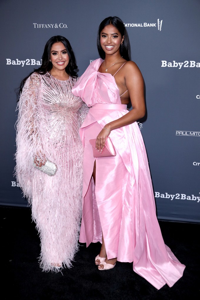 Vanessa & Natalia Bryant at the Baby2Baby 10-Year Gala