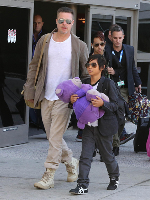 Brad Pitt, Kids