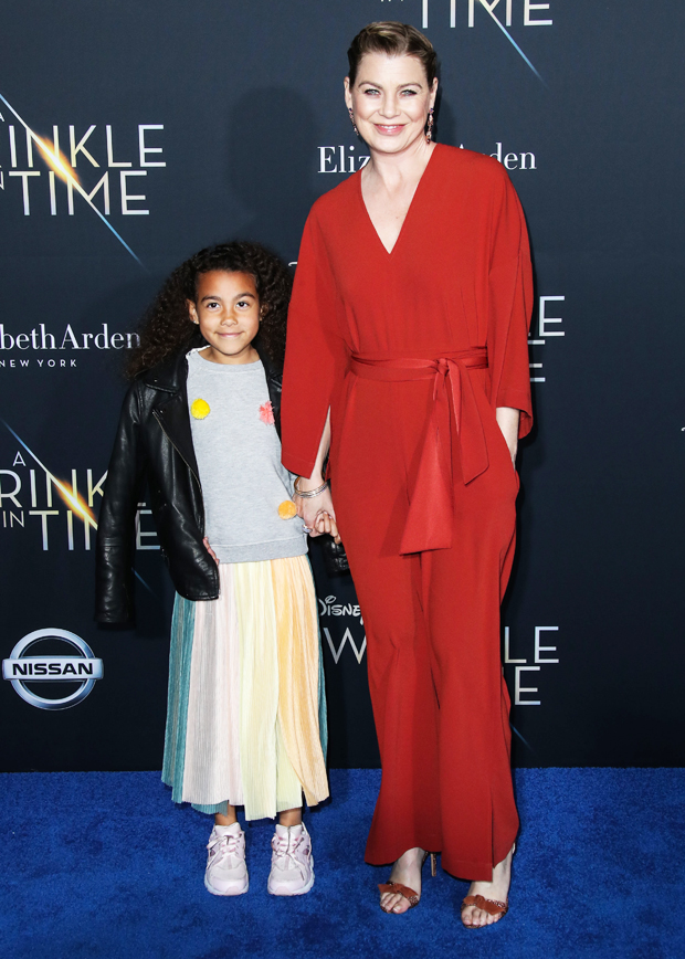 Ellen Pompeo & daughter Stella