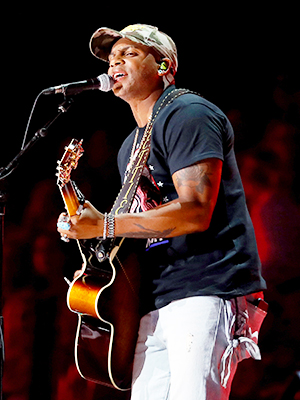 Jimmie Allen singing