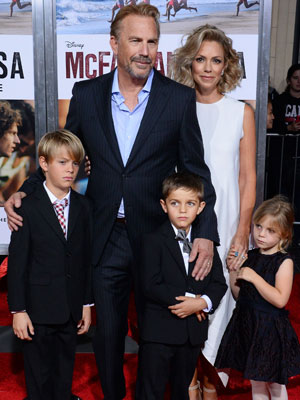 Kevin Costner, Kids