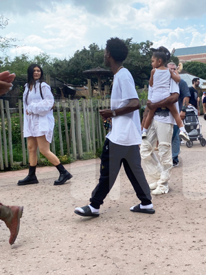 Kylie Jenner, Travis Scott, and Stormi