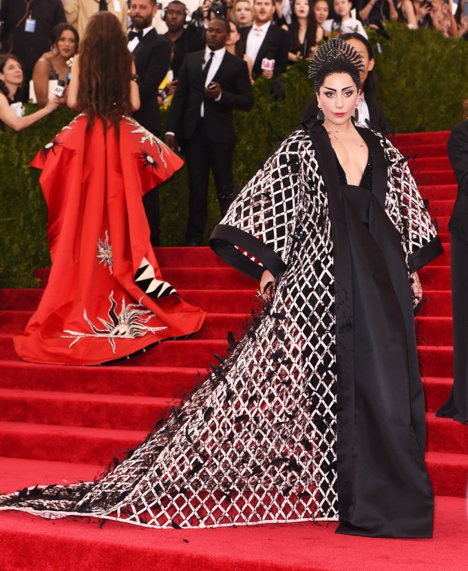 Lady Gaga At The 2015 Met Gala