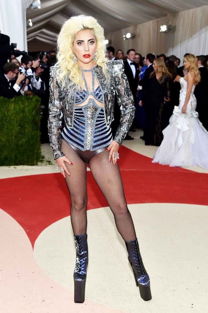 Lady Gaga At The 2016 Met Gala