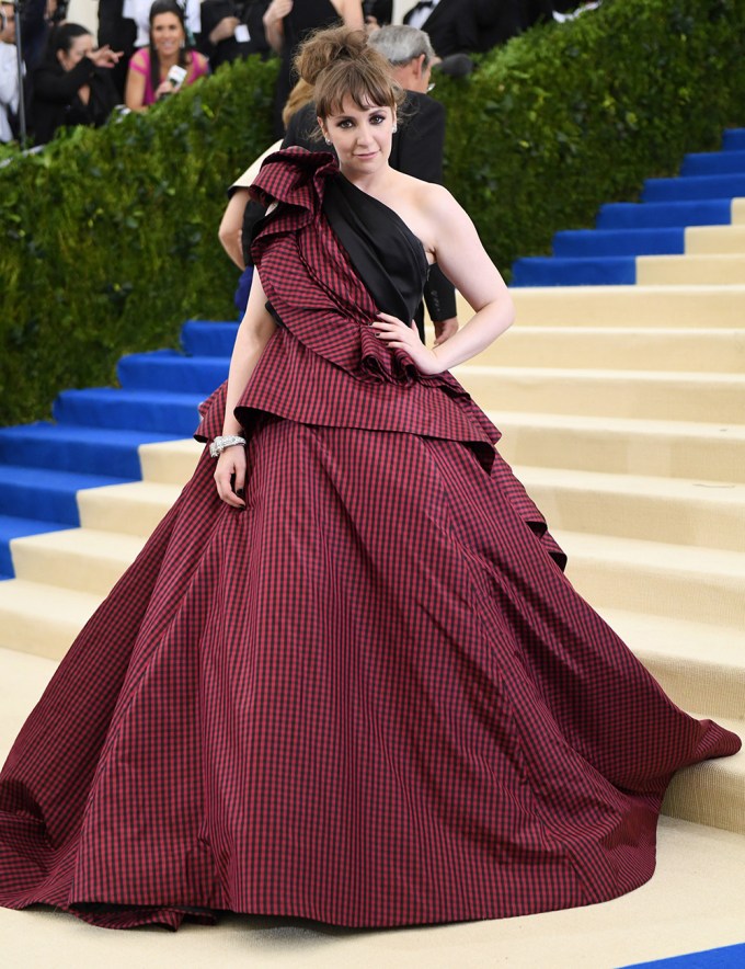 Lena Dunham At The 2017 Met Gala