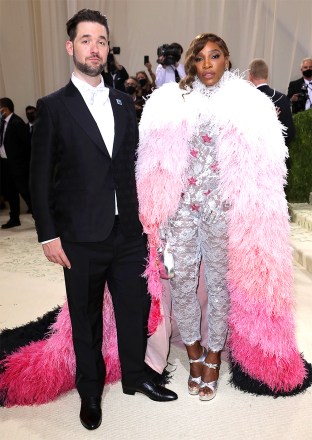 Serena Williams and Alexis OhanianCostume Institute Benefit celebrating the opening of In America: A Lexicon of Fashion, Arrivals, The Metropolitan Museum of Art, New York, USA - 13 Sep 2021