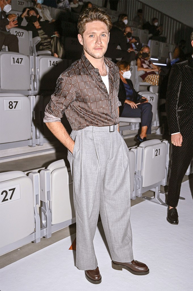 Niall Horan At Emporio Armani Show