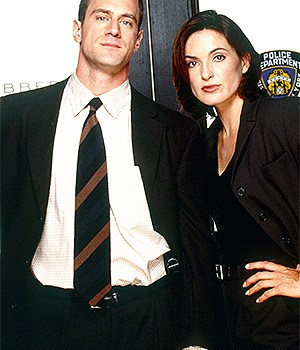 LAW & ORDER: SPECIAL VICTIMS UNIT, from left: Christopher Meloni, Mariska Hargitay, (1999–). © NBC / Courtesy Everett Collection