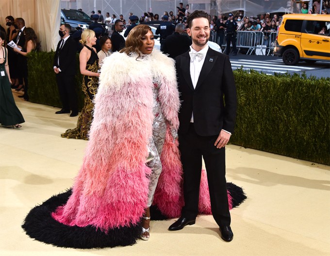 Serena Williams and Alexis Ohanian