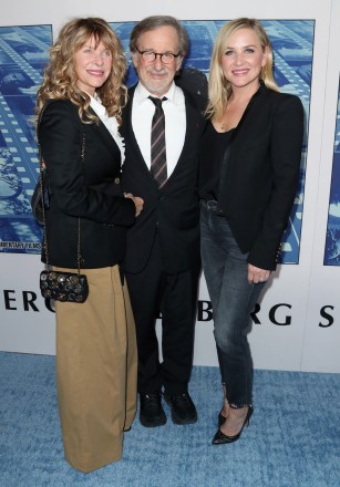 Kate Capshaw, Steven Spielberg and Jessica Capshaw
'Spielberg' film premiere, Arrivals, Los Angeles, USA - 26 Sep 2017