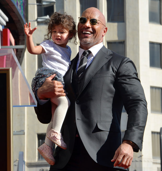 Dwayne Johnson & daughter Jasmine