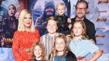 Tori Spelling & Family