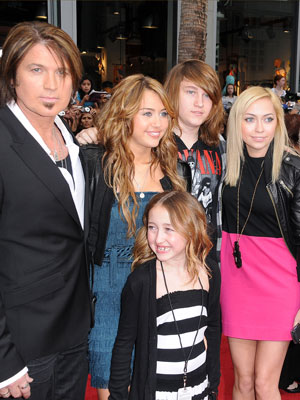 billy ray cyrus and his kids