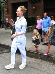 Ignatius Martin Upton, Roman Robert Upton, Andrew Upton, June Blanchett and Cate Blanchett
Cate Blanchett out and about, New York, USA - 14 Aug 2019