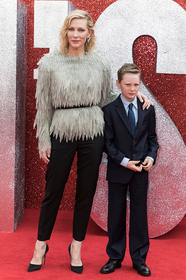 Cate Blanchett & son Ignatius 