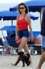 *EXCLUSIVE* FREGENE, ITALY  - Hollywood's Spanish Actress Penelope Cruz enjoys a day out on the beach with her children Luna and Leonardo on holiday in Fregene, Italy.

Showing off her sexy beach body figure walking her pet pooch, Penelope took a dip in the sea wearing her red top and shorts as she cools down from the hot Italian sunshine.

Penelope who is married to fellow Hollywood actor Javier Bardem had recently paid a loving tribute to her later mother-in-law, Pilar Bardem, who sadly passed away at the weekend at the age of 82.

Pictured: Penelope Cruz

BACKGRID USA 20 JULY 2021 

BYLINE MUST READ: Cobra Team / BACKGRID

USA: +1 310 798 9111 / usasales@backgrid.com

UK: +44 208 344 2007 / uksales@backgrid.com

*UK Clients - Pictures Containing Children
Please Pixelate Face Prior To Publication*