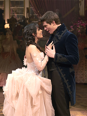 Camila Cabello and Nicholas Galitzine star in CINDERELLAPhoto: Kerry Brown© 2021 Amazon Content Services LLC