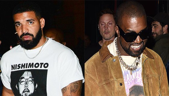 drake and kanye west