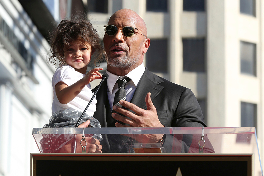 Dwayne Johnson Honored with a Star on the Hollywood Walk of Fame, Los Angeles, USA - 13 Dec 2017