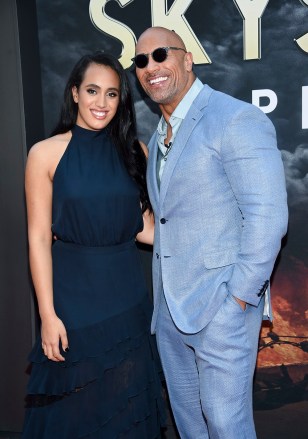 Actor Dwayne Johnson and daughter Simone Johnson attend the "Skyscraper" premiere at AMC Loews Lincoln Square, in New York
NY Premiere of "Skyscraper", New York, USA - 10 Jul 2018