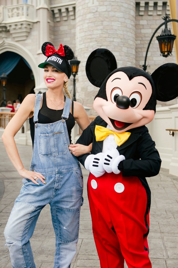 Gwen Stefani at Disney World