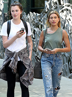 Hailey and Ireland Baldwin