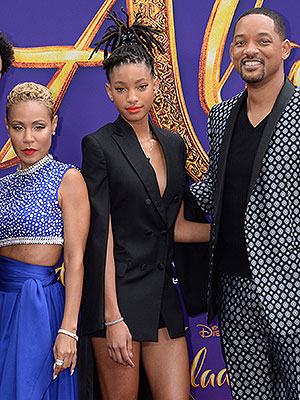 Jada-Pinkett Smith Will Smith reacts shaved head