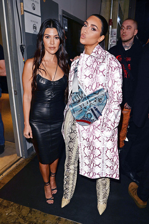 Kourtney & Kim Kardashian