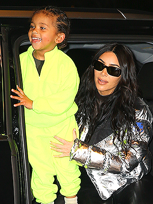 kim kardashian and son saint