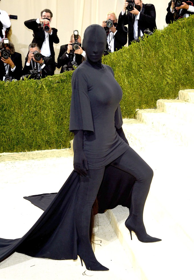 Kim Kardashian At The 2021 Met Gala