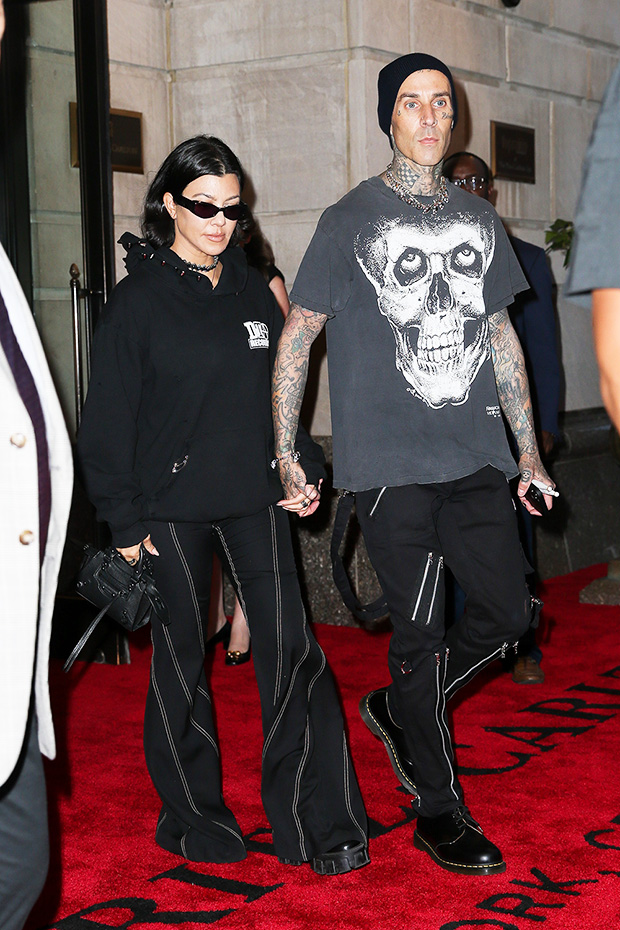 Kourtney Kardashian & Travis Barker